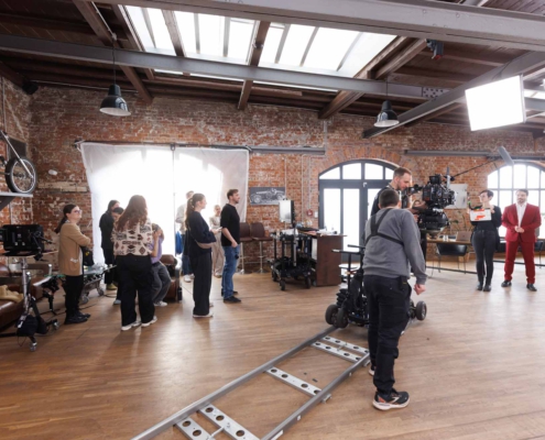 Zypix, Swiss Life, Filmdreh Kamagne Berat ich Dir, Behind the Scenes, BTS