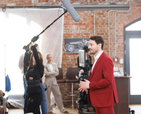 Zypix, Swiss Life, Filmdreh Kamagne Berat ich Dir, Behind the Scenes, BTS